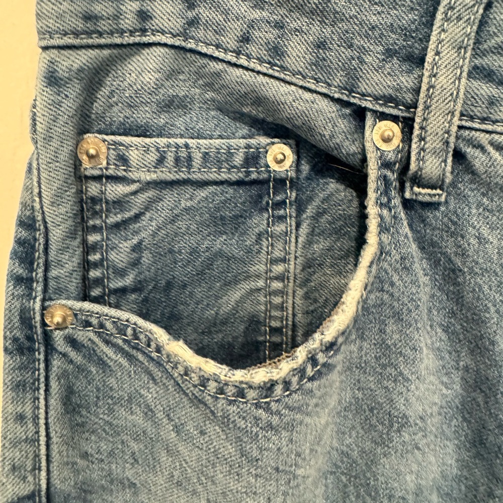 BDG by Urban Outfitters High Rise Baggy Medium Wash Jeans Size 27 - Picture 11 of 15